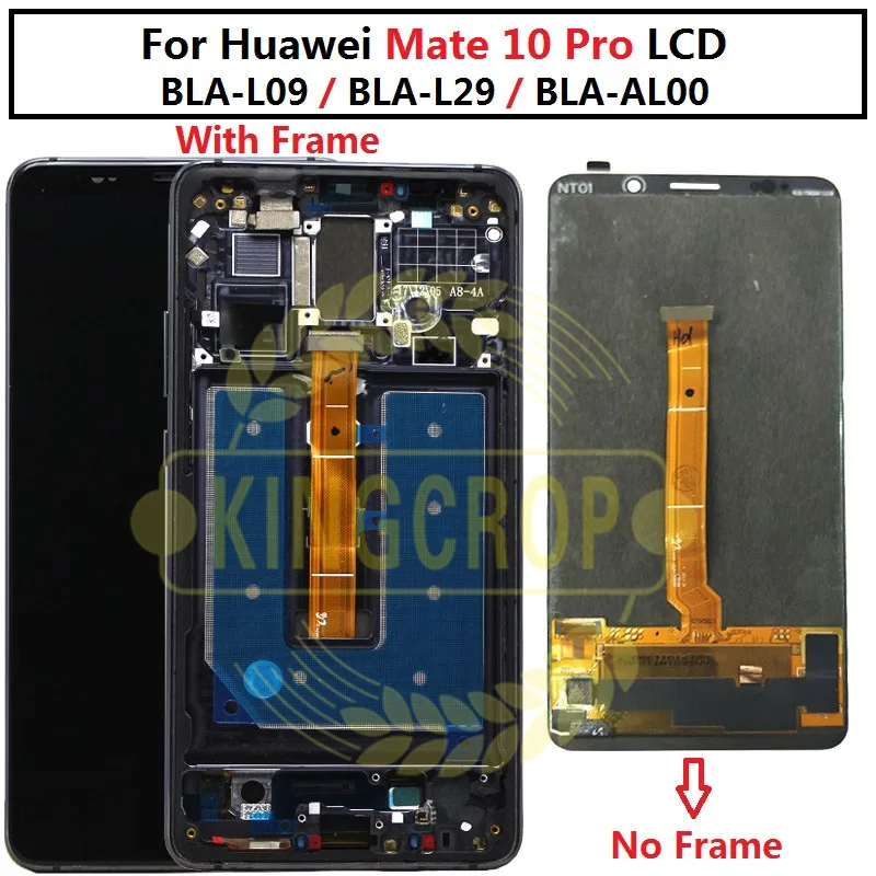 ЖК дисплей 6 0 дюйма 2160*1080 Для Huawei MATE 10 Pro сенсорный экран с дигитайзером в сборе AMOLED