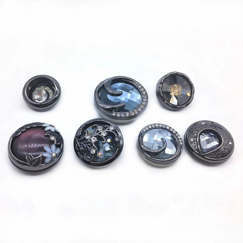 FENQIIN 2pcs Resin button ladies coat coat cufflinks 2 hole 20mm button
