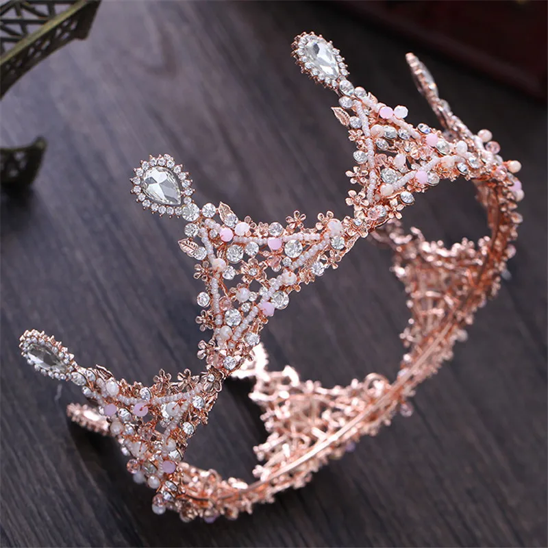 CC Tiaras And Crowns Big CZ Luxury Rhinestone Princess Engagement