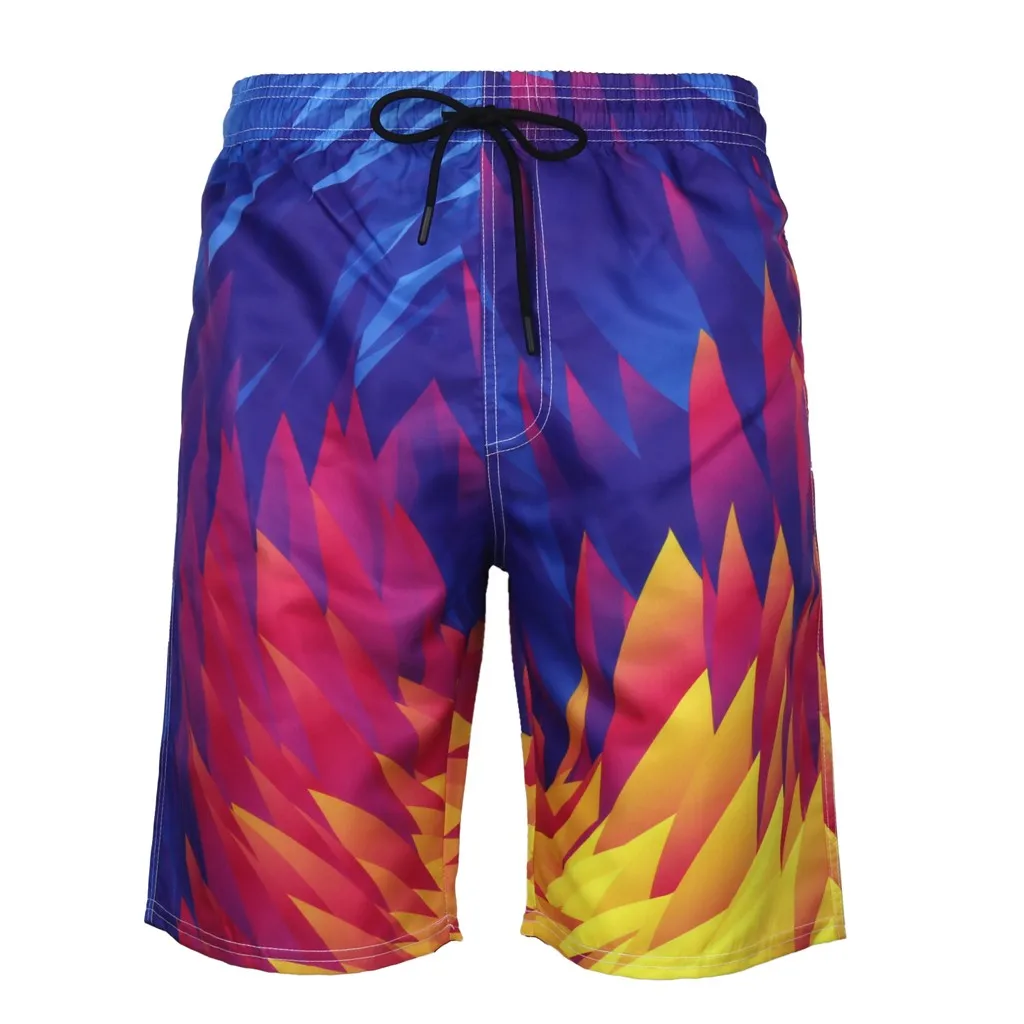 

2019 Phantom Men Elastic Beach Boardshorts Adults Swimwear High Quality Swimshort Sexy Gay Plus Size Mens Swim Pants