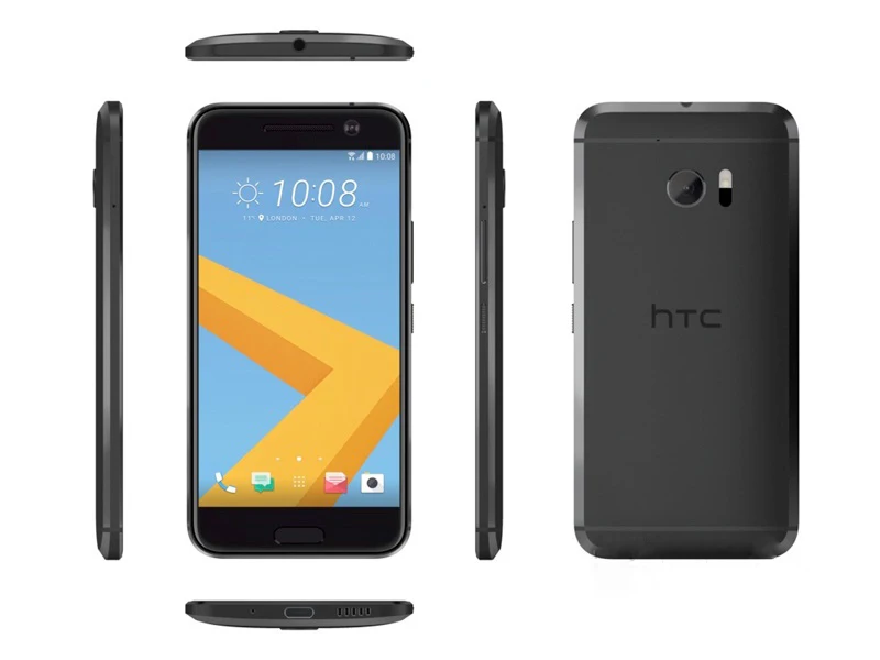 Разблокированный сотовый телефон htc 10(M10) 4+ 32 ГБ rom 5," экран Qualcomm820 android 6,0 отпечаток пальца 4G-LTE Быстрая зарядка 3,0