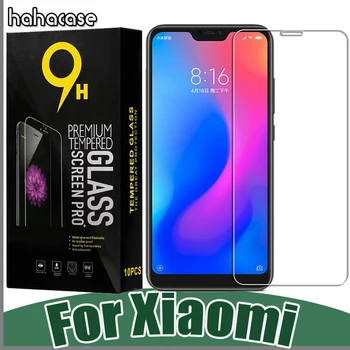 

100pcs Tempered Glass Guard For Xiaomi Redmi Note 10 Pro 9S 9 Max 8 8A 8T A3 Lite Screen Protector Protective Film With Package
