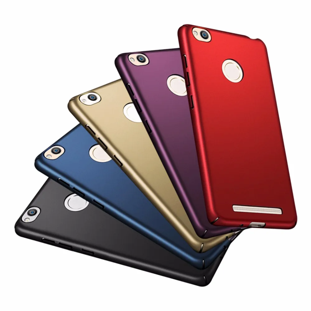 حالة ل Xiaomi Redmi 3 برو 3 S حالة الغلاف متجمد البلاستيك ل Xiaomi Redmi 3 S 3Pro متجمد الهاتف الحالات فوندا كابا 5.0\