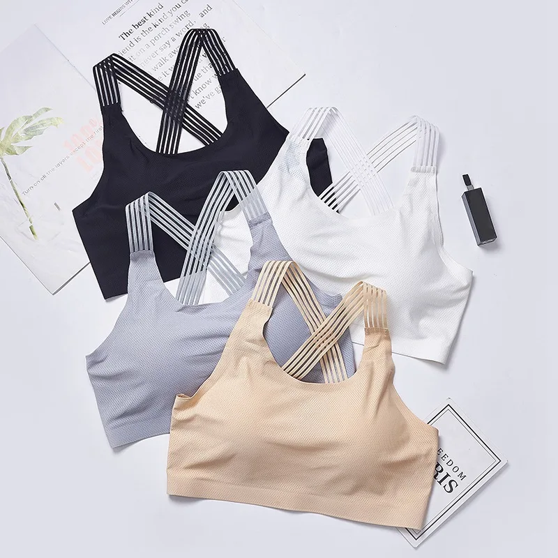 

Female Strap Wrapped Chest Tube Tops Sexy Underwear Bra For Women Padded Tank Tops