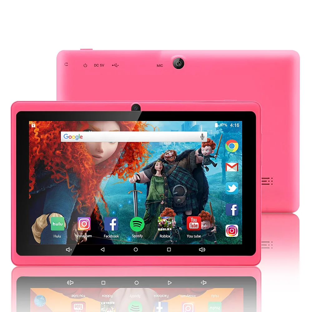 

7 Inch Quad-core Tablet Computer All-in A33 Android 8 wifi Internet Bluetooth 1GB/8GB Convenient game tablet