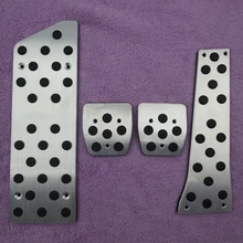 DEE High Quality Aluminum Car Accessory For Hyundai I30 MT AT Gas Brake Clutch Footrest Accelerator