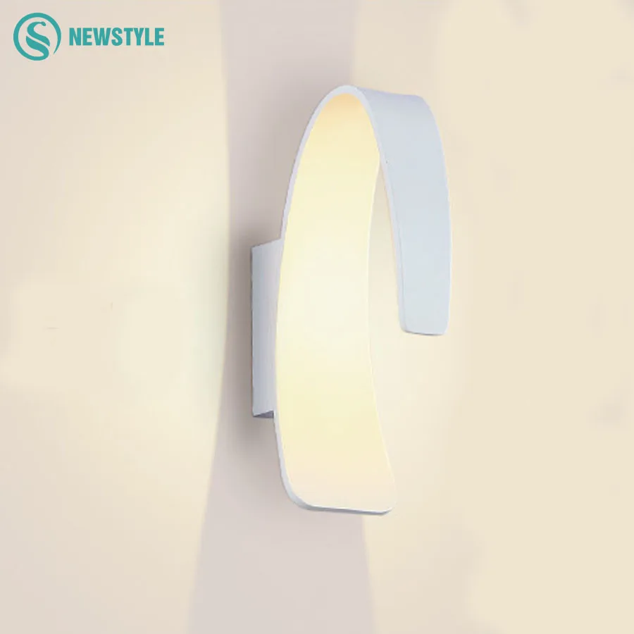 

New Modern LED Aluminum Wall Light 3W Bedroom Light Lamp Bedside Reading Lamp Study Wall Lighting Garden Light For Home decorate