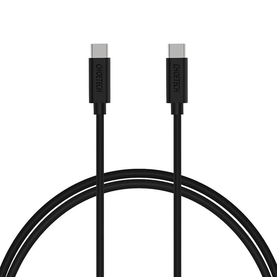 CHOETECH USB C кабель для samsung S8 S9 S10 для Xiaomi USB C-C кабель 3A Быстрая зарядка данных для huawei P20 Pro MacBook Pro