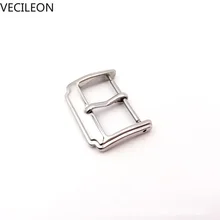 18 20 22 24mm 316L Stainless Steel Brushed Matt 3mm Tang Tongue Pin Watch Buckle For Rolex Omega IWC Tudor Breitling