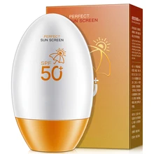 55 мл мягкий солнцезащитный лосьон SPF50+ крем для лица с изоляцией УФ солнцезащитный крем для тела увлажняющий крем тонкие линии лечение акне