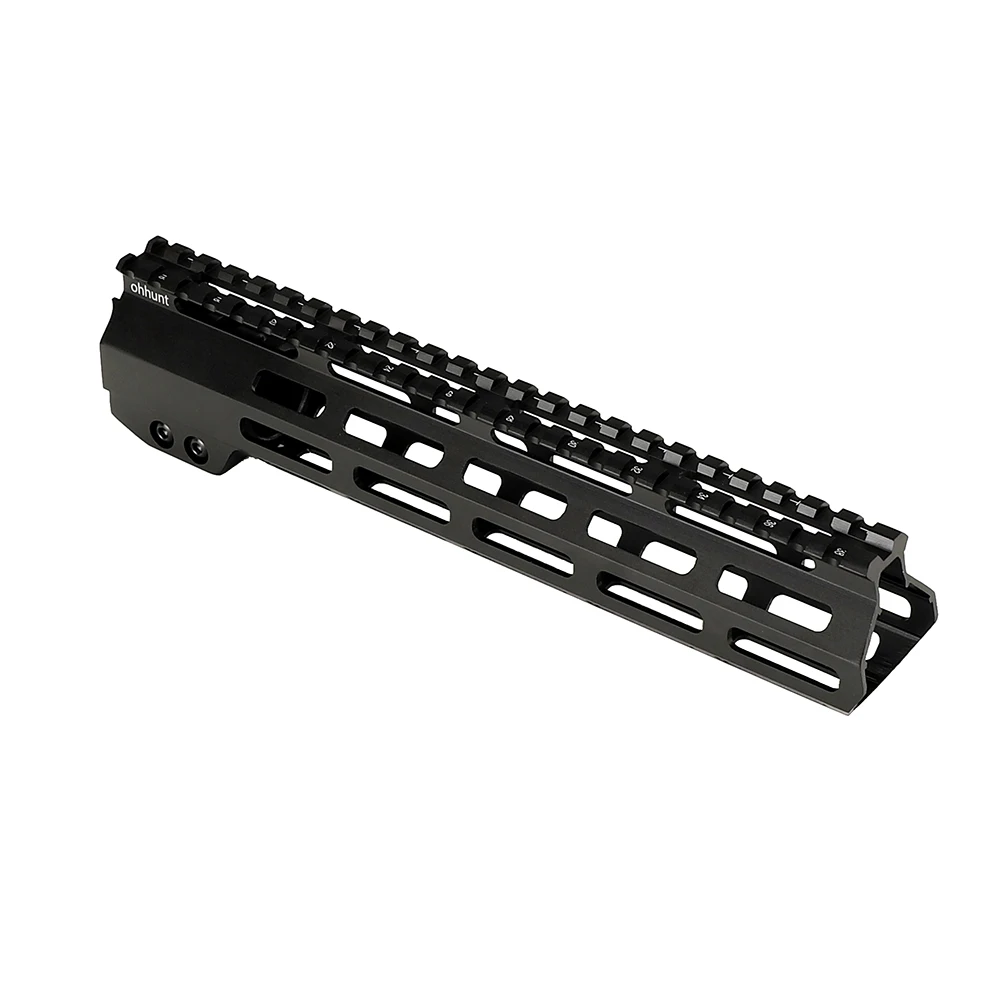 Ohhunt тактический AR15 поплавок M-LOK Handguard " 9" 1" 12" 13," 15" 1" Пикатинни со стальной бочкой гайка для прицела