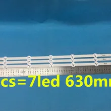 3 шт./компл. 630 мм светодиодный Подсветка лампы Планки 7 светодиодный s для LG B1 B2-Type V13 6916L-1437A 6916L-1438A 32 дюймов ТВ
