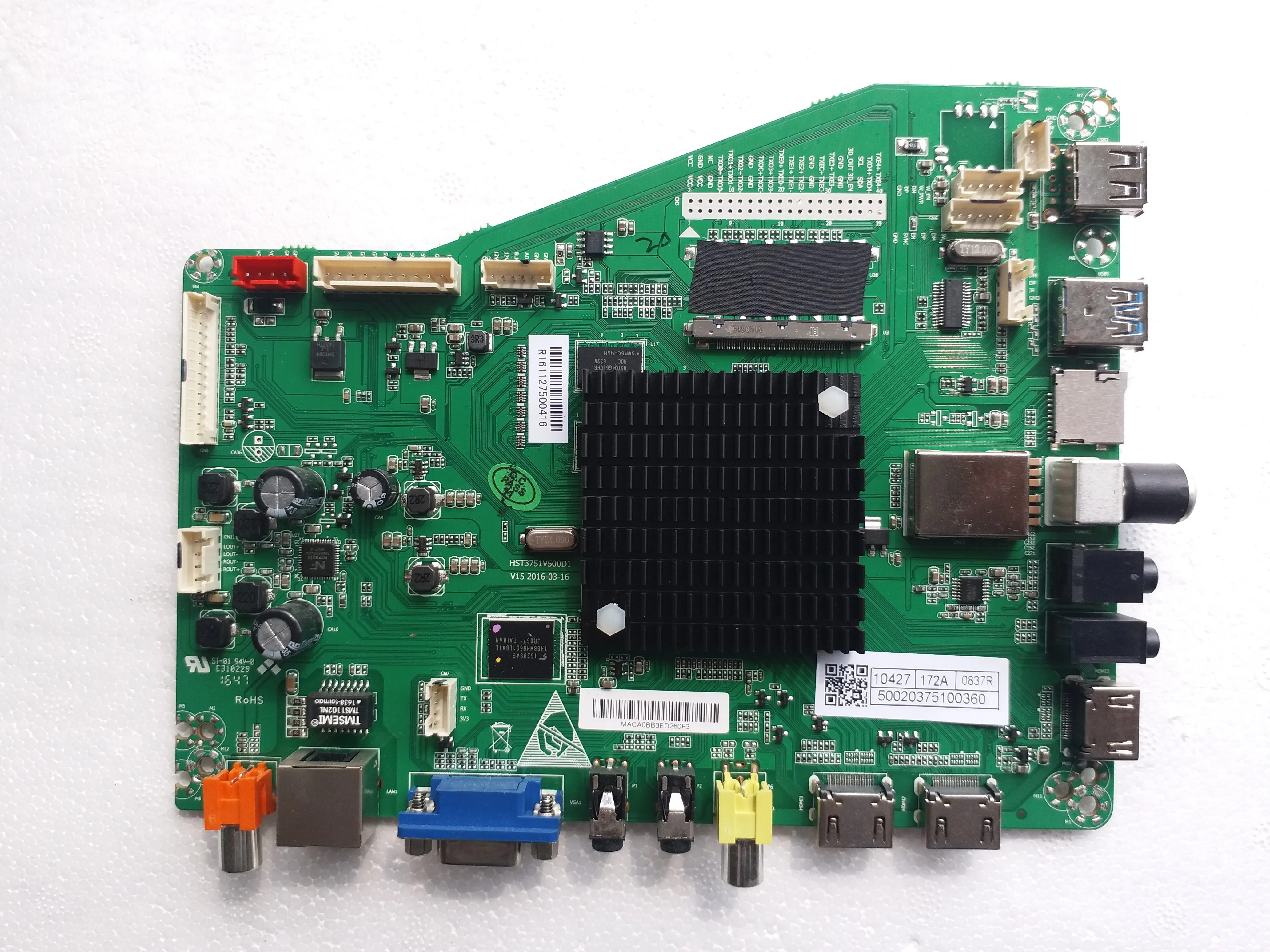 

X55I Motherboard HST3751V500D1V15 Screen T550QVR06.1