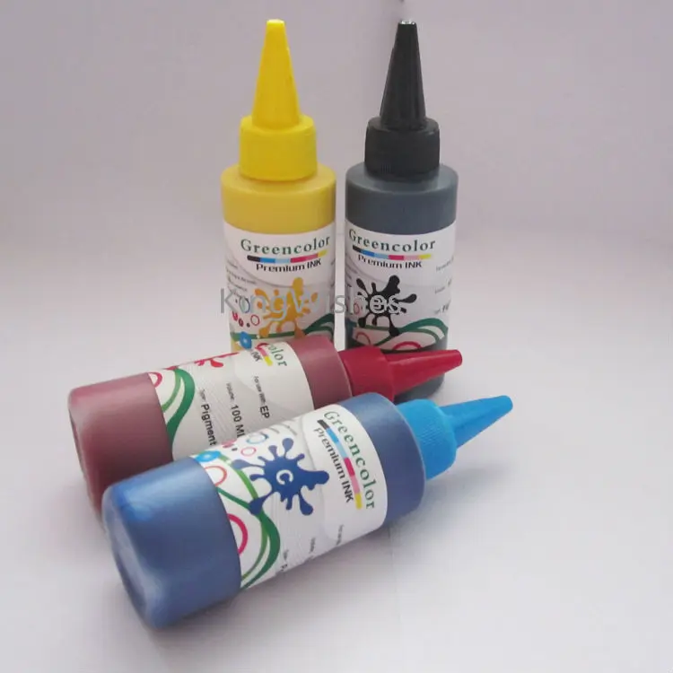 

High Quality 100ML x 4 Color T1881 T1882 T1883 T1884 Pigment Ink For Epson WF-7621 WF-7111 WF-3641 Printer