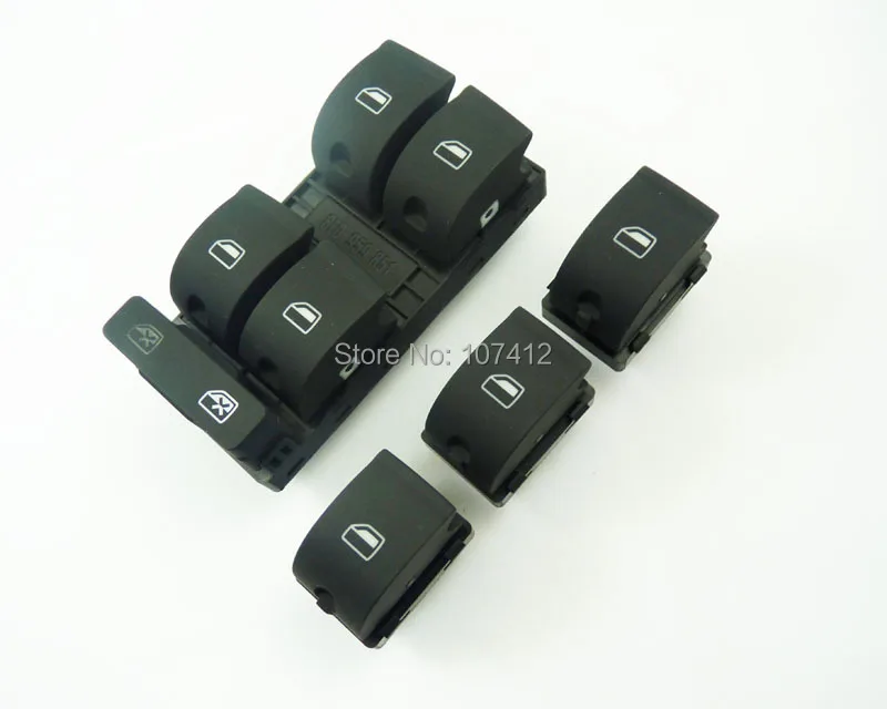 Выключатель питания для окон Audi A4 B6 B7 S4 RS4 Avant Quattro 2002 03 04 05 06 07 2008|window switch|power window