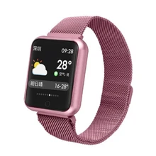 P68 Smart Watch Sport трекер Браслет монитор сердечного ритма IP68 Водонепроницаемый Smart Для женщин часы детские часы для IOS и Android VS IWO 8