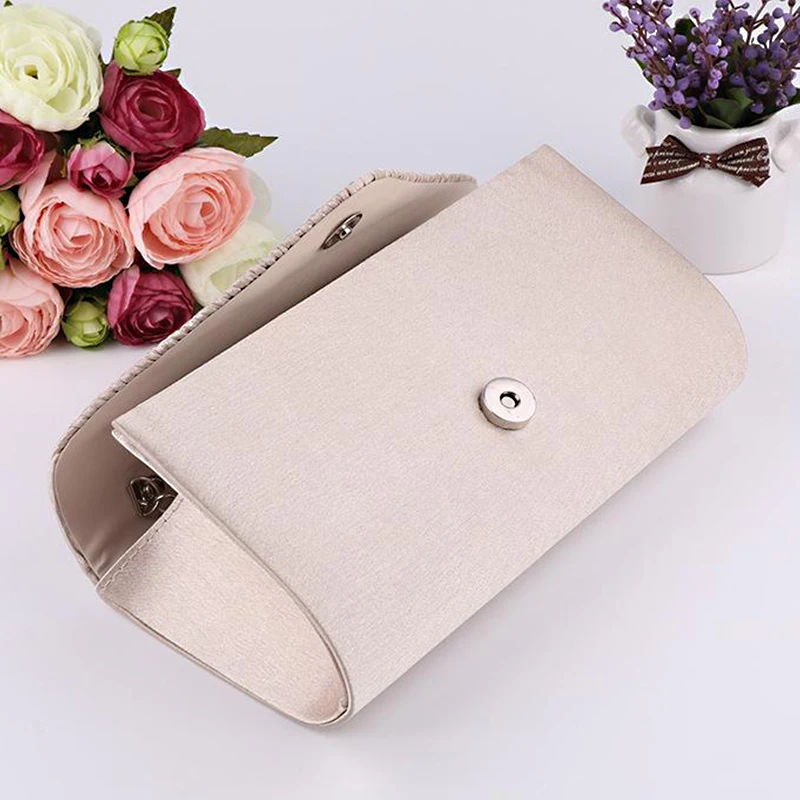 Shiny Fashion Female Clutch Bags With Chain Women Evening Bag Luxury Glitter Banquet Party Ladies Handbags