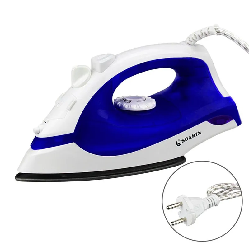 

Mini Steam Ironing Machine Portable Electric Steam Iron With 3 Gear Teflon Soleplate Handheld Flatiron For Clothes