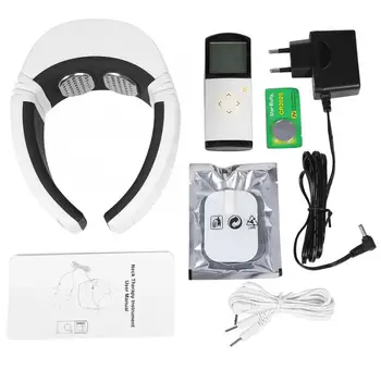 

Massage Relaxation Wireless Remote Control Neck Meridian Massager Vibration Massage Device Health Care Instrument Pain Relief