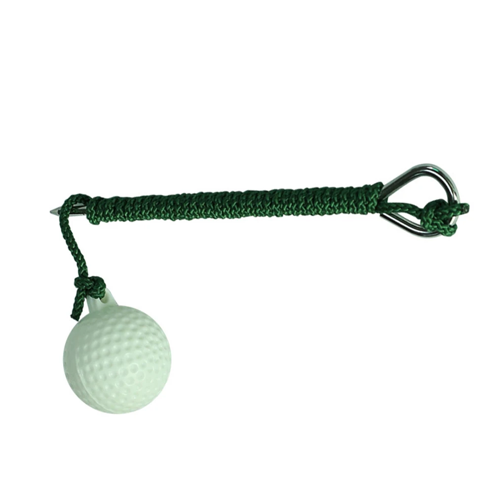 Мяч для гольфа, для начинающих, качающийся, тренировочный аппарат, для активного отдыха, прочный, спортивный хит, практичный, с веревкой