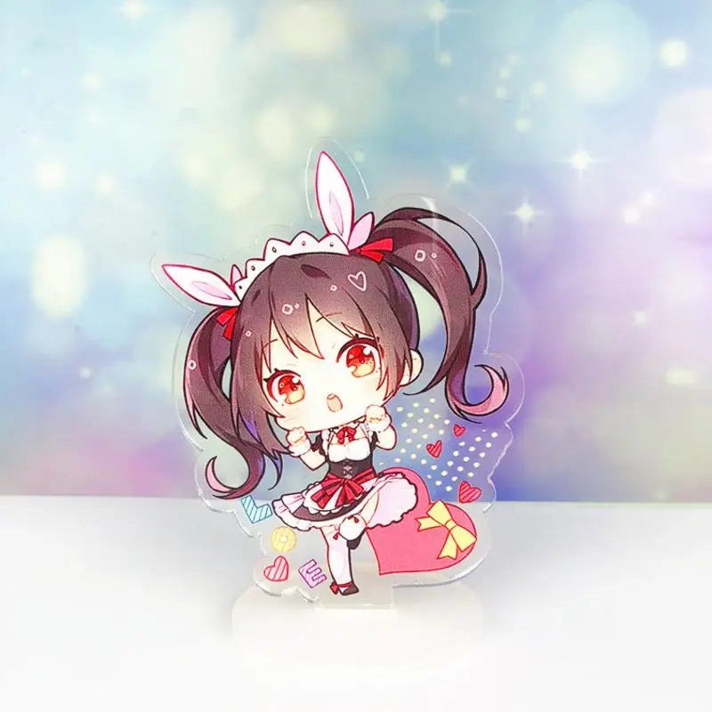 

1 Pc lovely Cartoon Anime Lovelive Acrylic Stand Model Toys Plate Holder Action Figure Pendant Toy for Kids Gift