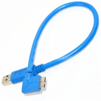 30 см USB 3 0 A штекер Micro B 90 градусов левый угол короткий кабель|left angle|plug to usbdegree angle |