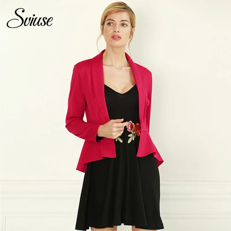 red blazer female