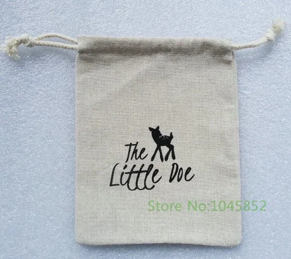 Jute drawstring bags picture 2