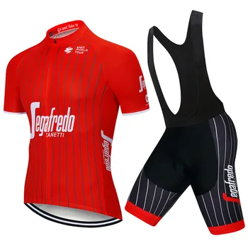 

NW 2019 Summer Cycling Jersey Short Sleeve Set bib shorts MEN MTB Bicycle Clothes Maillot Culotte Clothing Sportwear