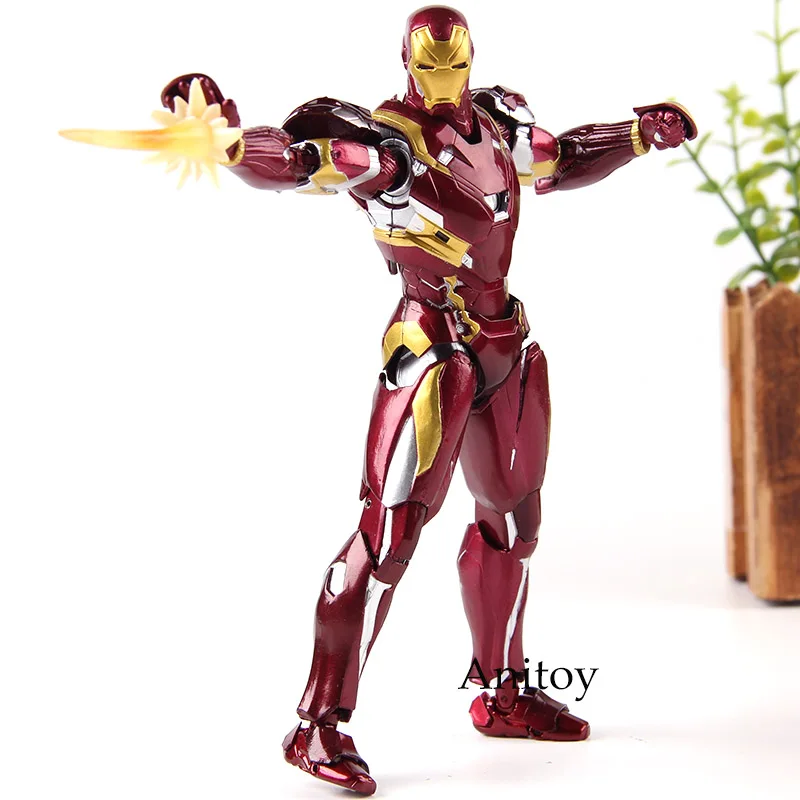 

SHF Figuarts Captain America Civil War Marvel Iron Man MK46 Action Figure PVC Collection Model Toys