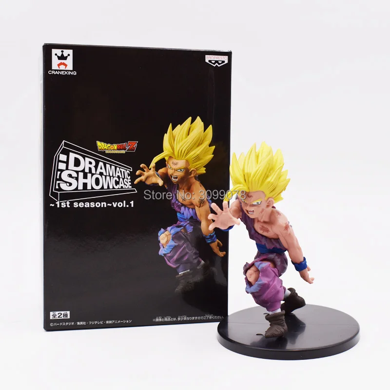 12-21CM Dragon Ball Son Goku PVC Action Figures DRAMATIC SHOWCASE Angel Goku Gohan Frieza Model Toy Doll PVC Figuras DBZ Gokou