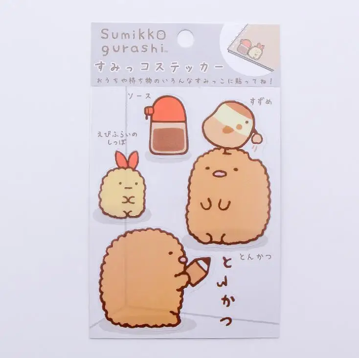 Хороший друг Sumikko Gurashi Декоративные Васи Наклейки Скрапбукинг ярлыком дневник канцелярские альбом Наклейки - Цвет: 05