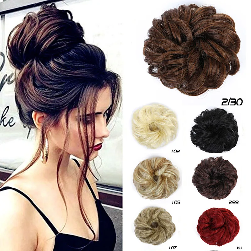 Mumupi Women Girl Tail Hair Extension Bun Hairpiece Scrunchie