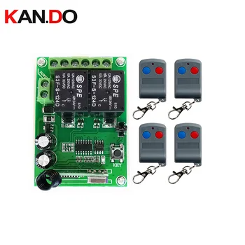 

DC24V 2CH 2CH RF Remote Control Switch System Transmitter +Receiver 2ch relay smart home z-wave /lamp/ window/Garage Doors