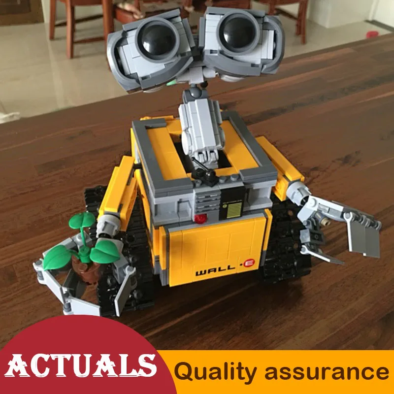 

16003 WALL E Movie Robot Building Blocks Model Bricks Creative Assembled Toy for Children Compatible legoed Ideas 21303 Set