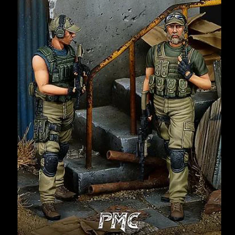 1/35 PMC полимерная модель солдата GK военная тема современный разобранный и