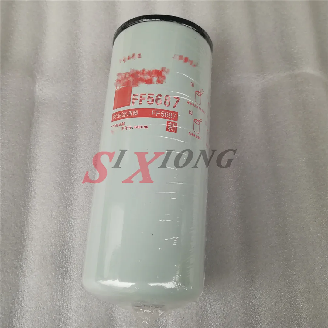 

FF5687 4960198 Diesel Fuel Filter Engine Parts Filter Element For Cummins