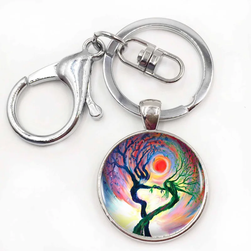10silver keychain.