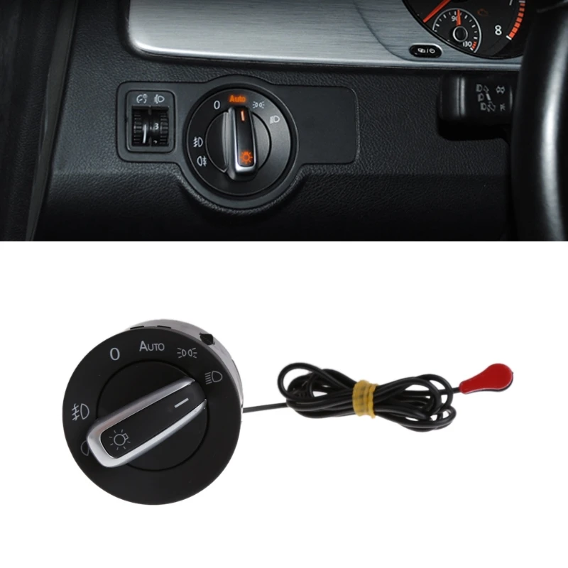 Светильник с датчиком, автоматический головной светильник для VW для Golf 5 6 MK5 MK6 для Tiguan для Touran