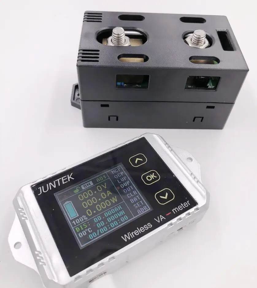 Кулометр Аккумуляторный беспроводной 400 в а|voltage current|kwh power metercurrent voltage |