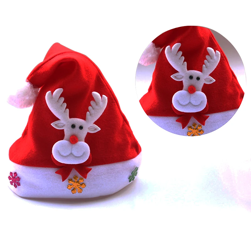 Рождественские шапки Рождественский праздник Xmas Кепки для Санта Клаус