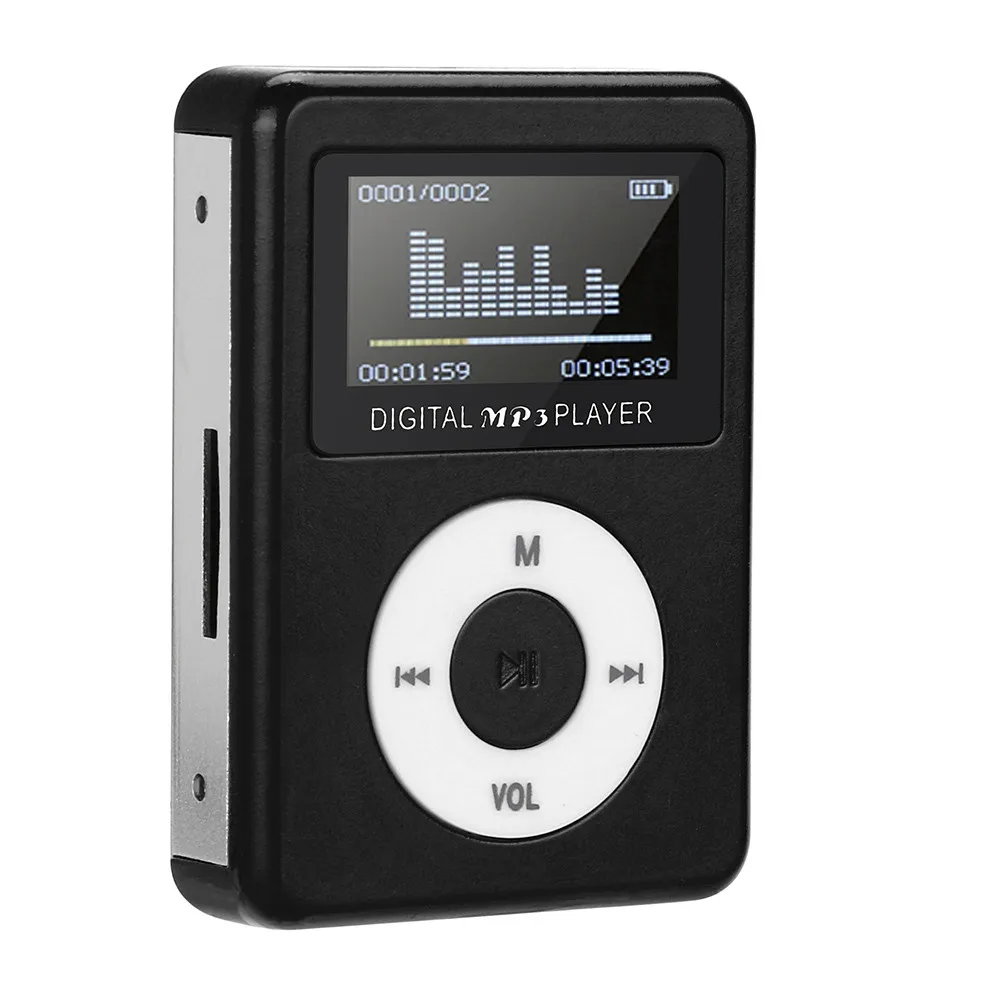 Новинка Hifi портативный зеркальный Мини USB цифровой ЖК экран Mp3 музыкальный плеер