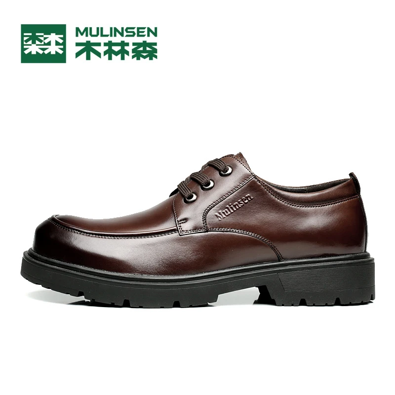mens leather walking shoes