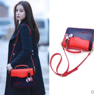 

Princess sweet lolita bag Korean version all match fashion Single Shoulder Handbag panelled small square bag women DML055