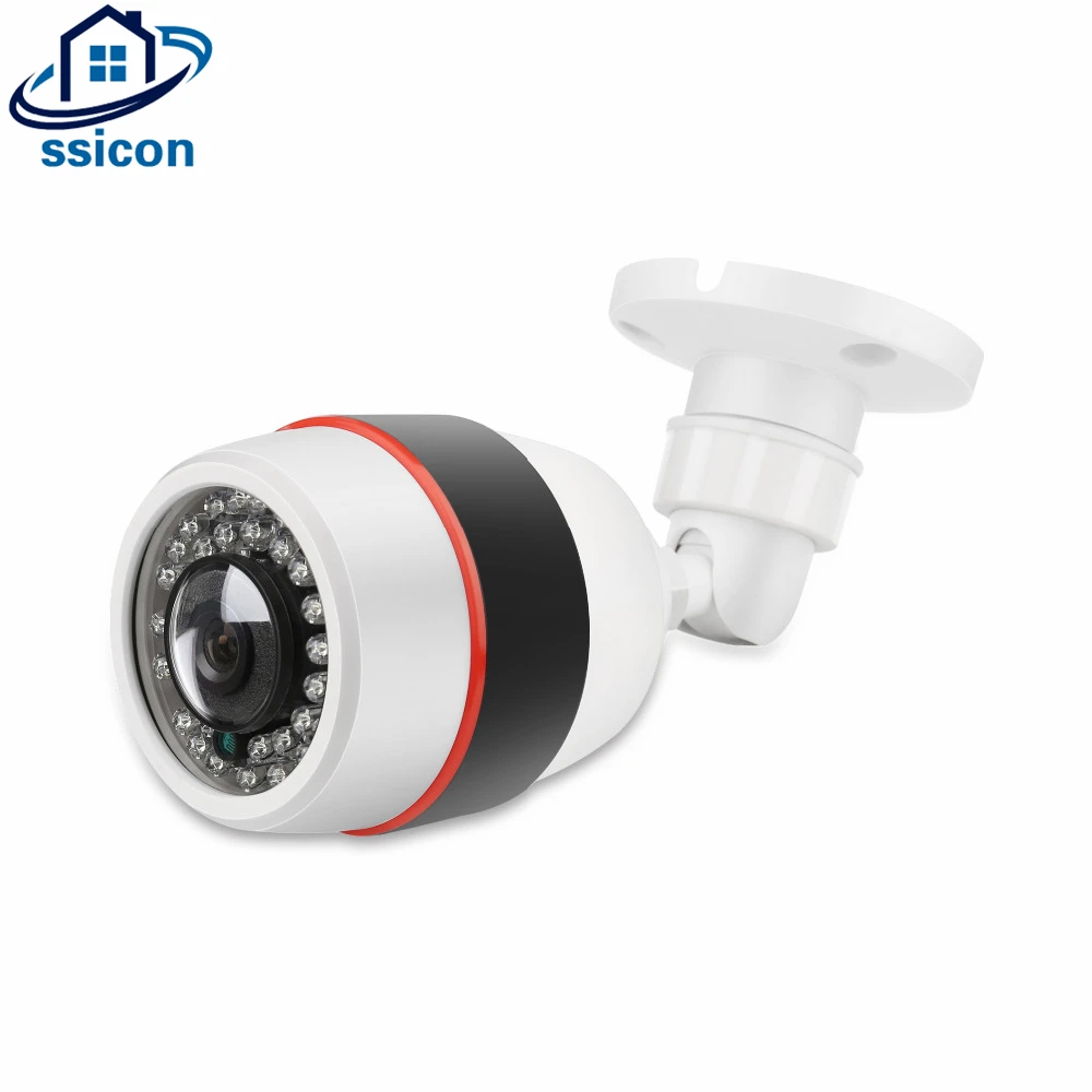 

SSICON 2MP 180 Degree 360 Degree Lens CMOS Sensor Wide Angle View Panoramic Bullet Fisheye IP Camera 1080P Support Onvif