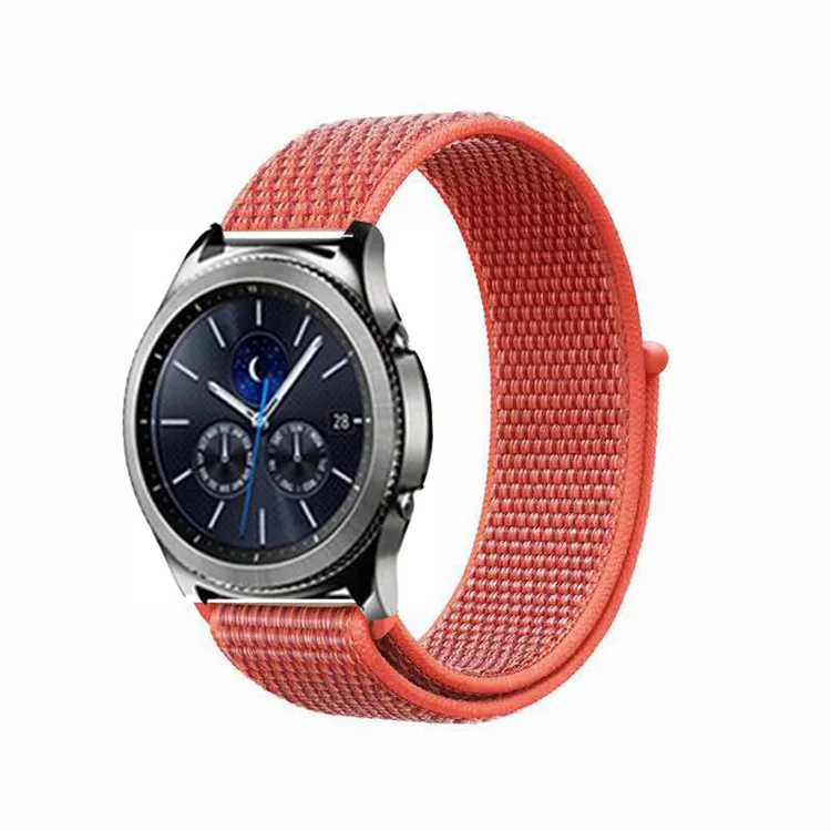 22 мм 20 мм ремешок для samsung Шестерни S3 s2 Спорт Frontier классический Galaxy watch 42mm 46 мм группа huami amazfit bip на huawei gt 2
