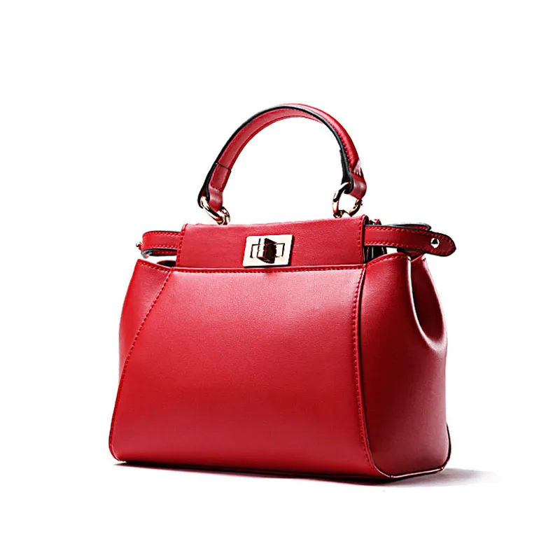 

A2010 Tote bag Genuine Leather Ladies Mini Handbag Crossbody for Women Messenger Bags Shoulder bag sac a main torebka damska