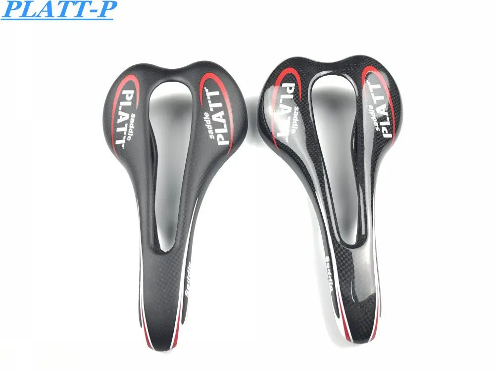 Selle Vélo Carbone Imprimée 3D – 245x143 Mm, 162 G, Pour Route, VTT Et Gravel