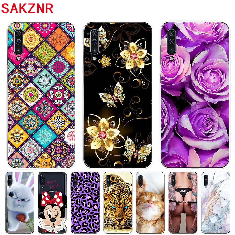 Case for Samsung Galaxy A50 Cover Silicone Soft Shell Couqe |