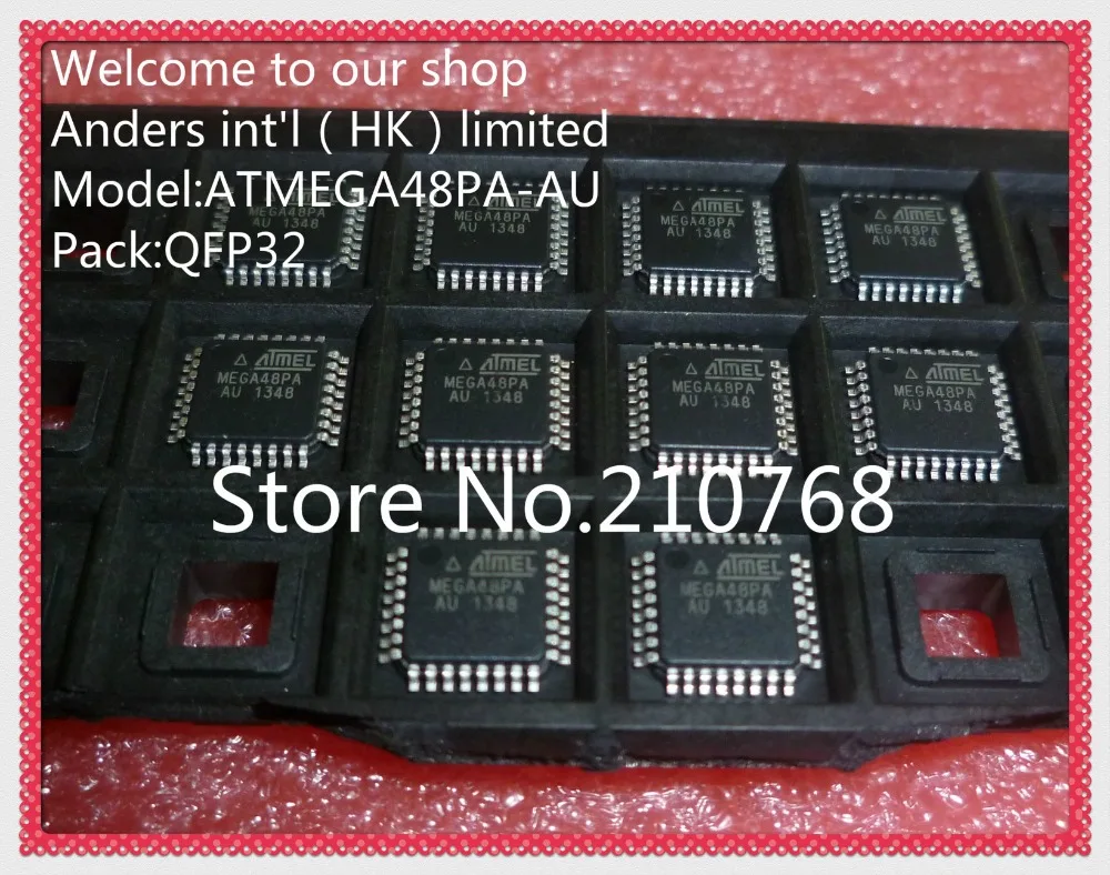 

100pcs/lot ATMEGA48PA-AU MEGA48PA-AU ATMEGA48PA ATMEGA48 TQFP32